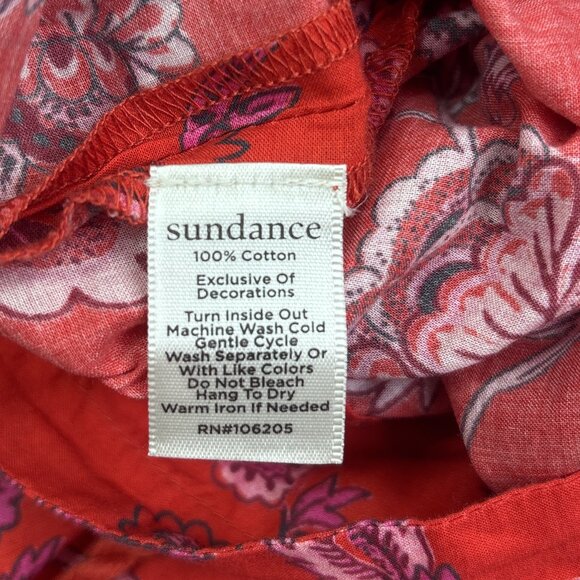 Sundance Vibrant Reef Cargo Pockets Pants Tie Front Size XXL Red/Yellow NWOT - Picture 10 of 10
